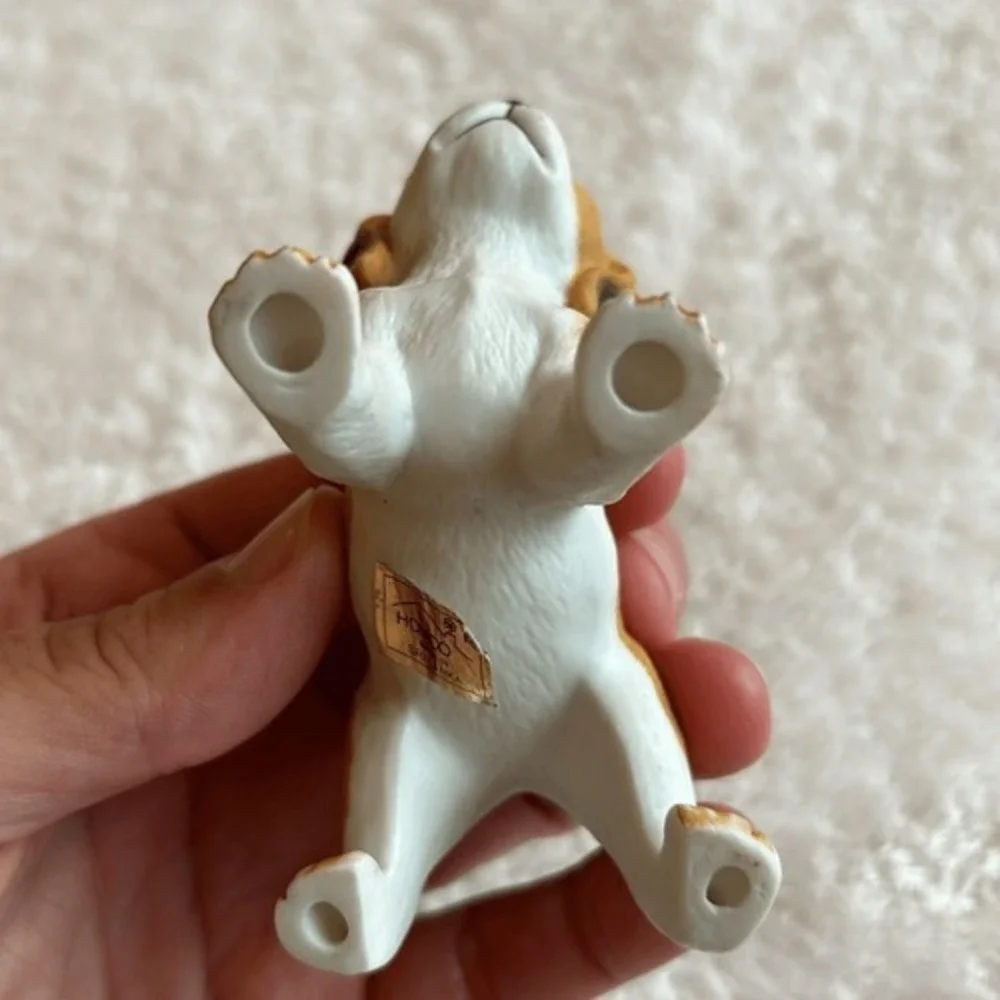 Vintage Homco Beagle Puppy‎ Dog Figurine